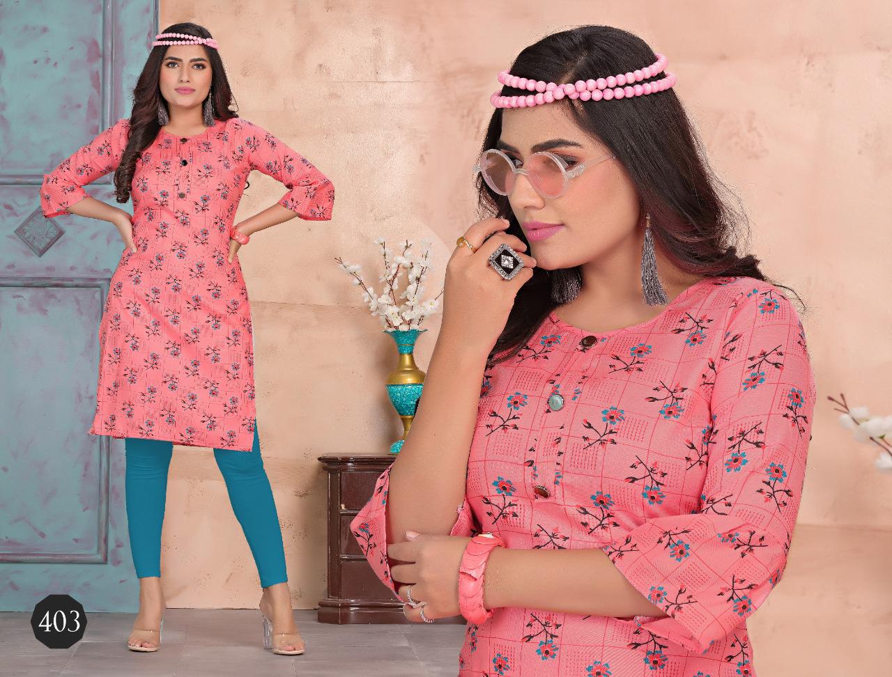 Trendy  Presents Heaven  Vol  2 Casual Wear Kurtis Collection