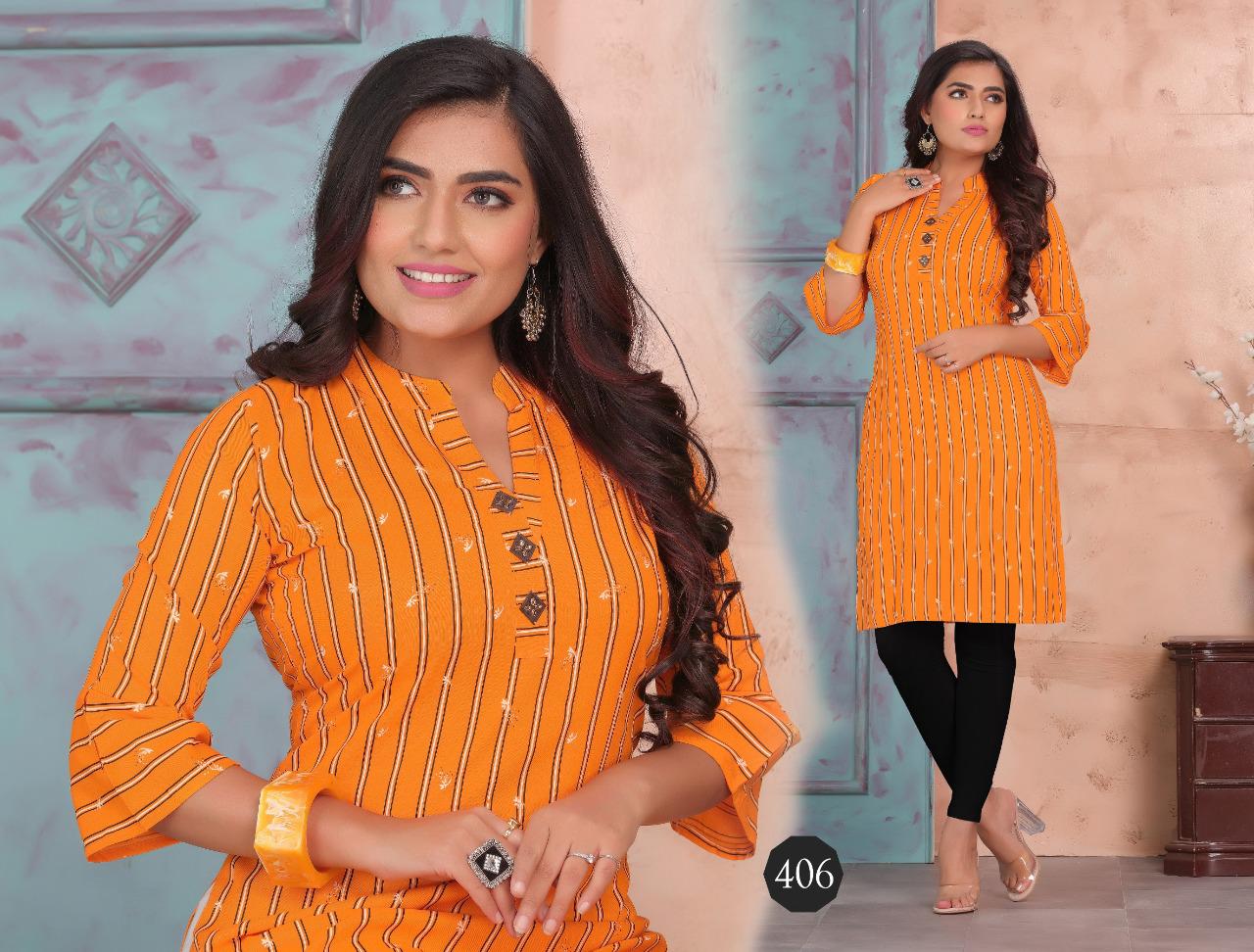 Trendy  Presents Heaven  Vol  2 Casual Wear Kurtis Collection