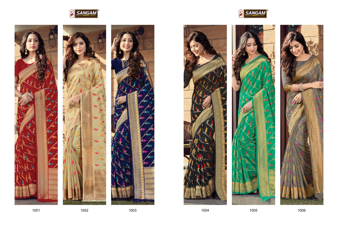 Sangam Presents Ananya Cotton Handloom Sarees