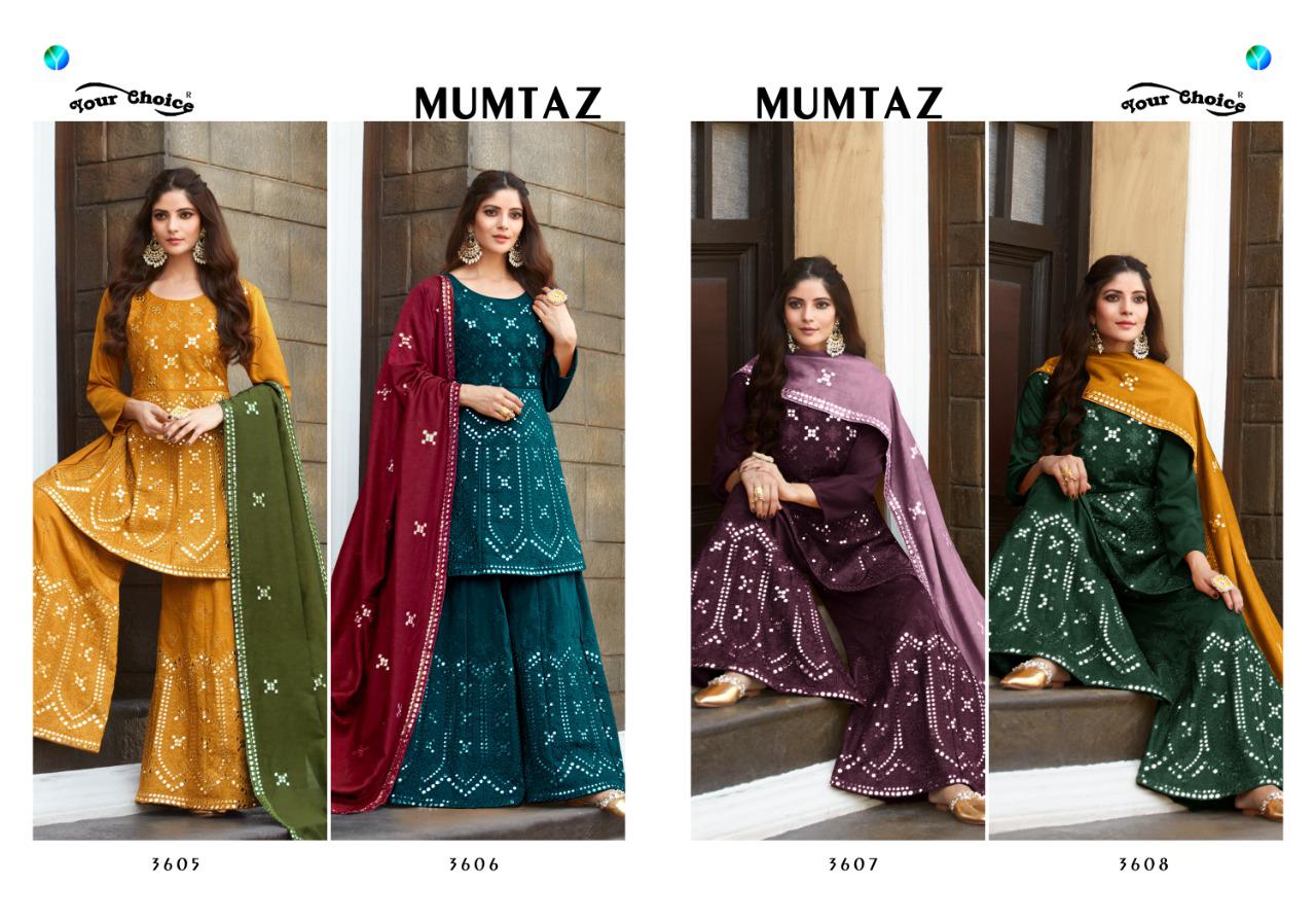 Y.c  Presents Mumtaz Designer Salwar Suits