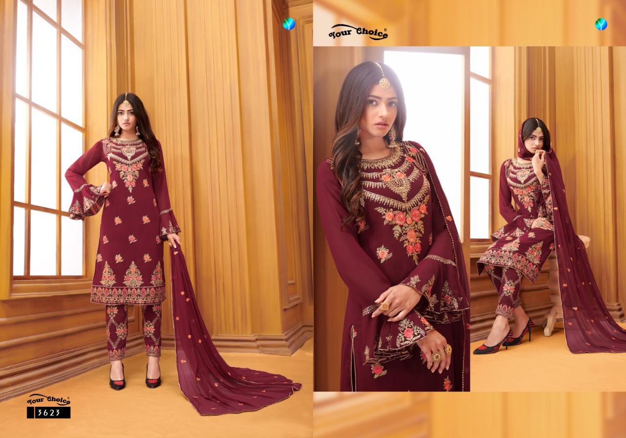 Y.c Presents Shahnaz Designer Salwar Suits Collection