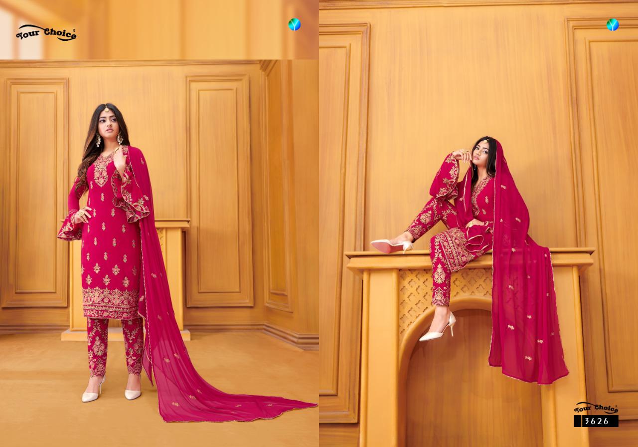 Y.c Presents Shahnaz Designer Salwar Suits Collection