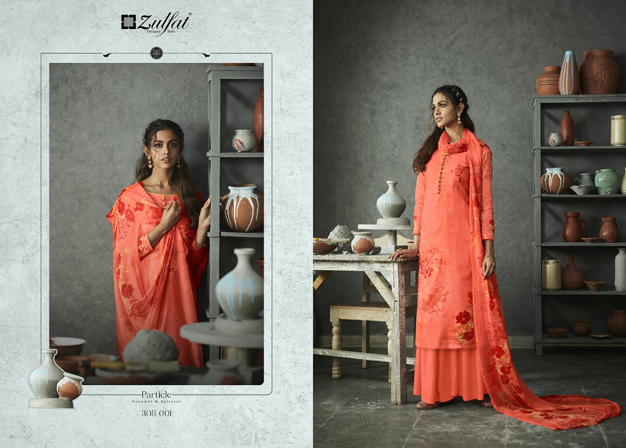 Zulfat Presents  Gulmohar  Vol 4 Designer Dress Material