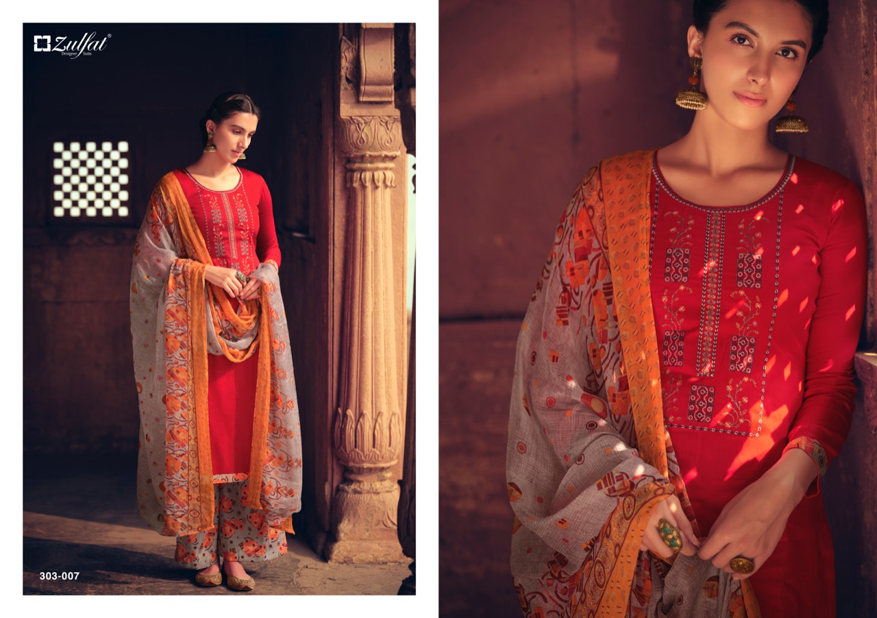 Zulfat  Presents Mohini Designer Suits