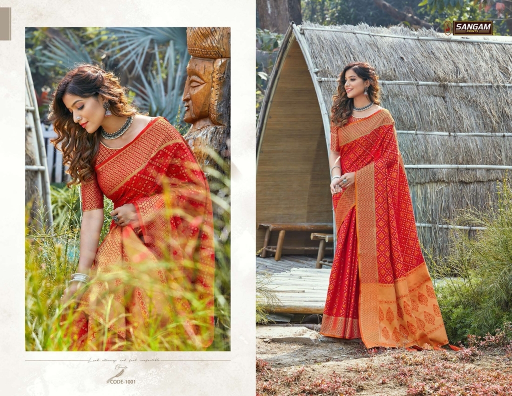 Sangam Presents Patan Patola Silk Sarees Collection