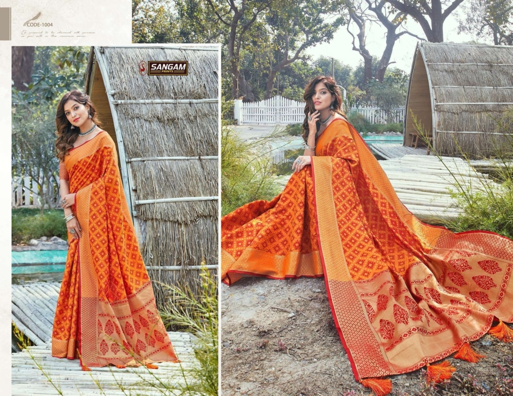 Sangam Presents Patan Patola Silk Sarees Collection