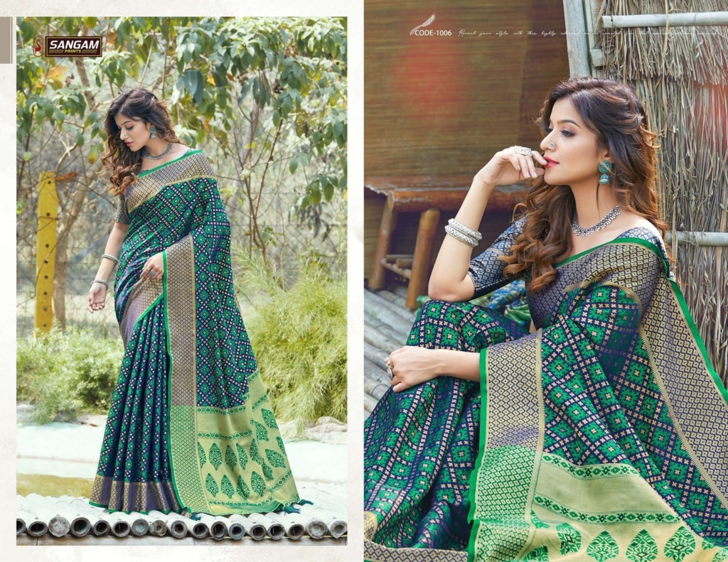 Sangam Presents Patan Patola Silk Sarees Collection