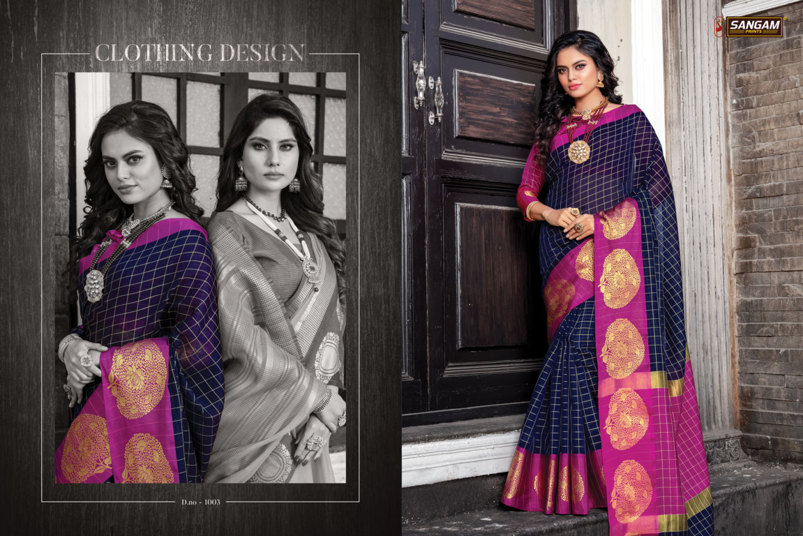 Sangam Presents Swarnamukhi Cotton Sarees
