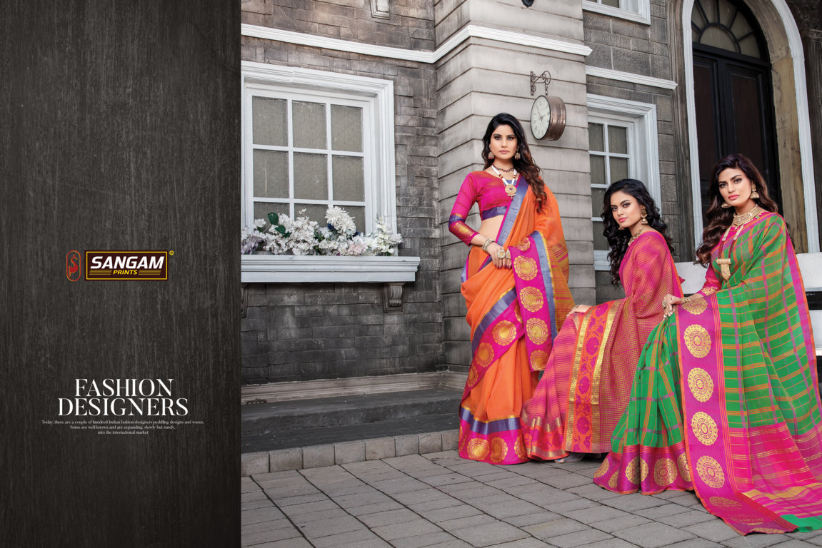 Sangam Presents Swarnamukhi Cotton Sarees