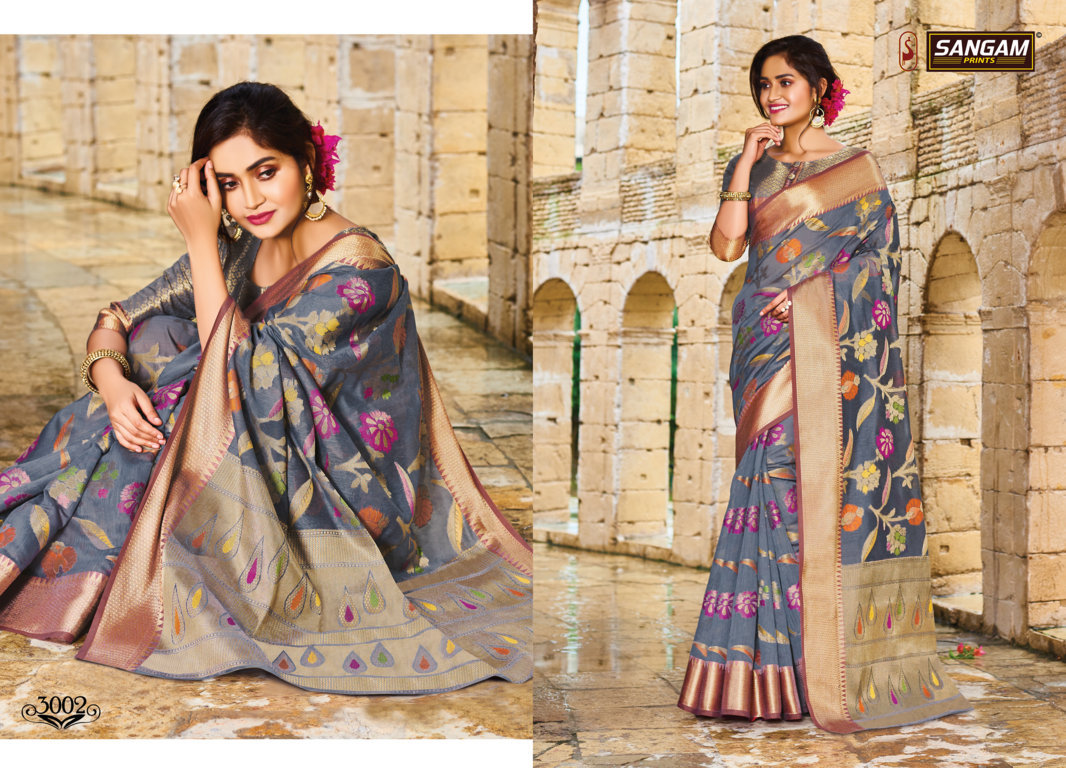 Sangam Presents Vijayapuram Handloom Silk Sarees