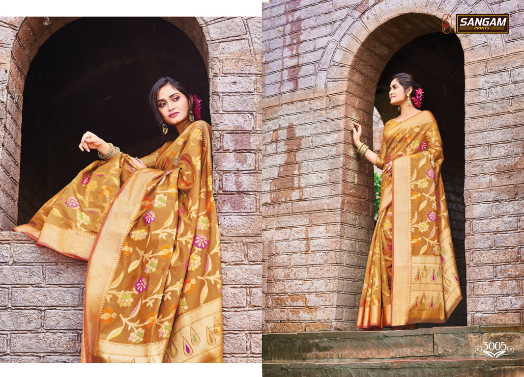 Sangam Presents Vijayapuram Handloom Silk Sarees