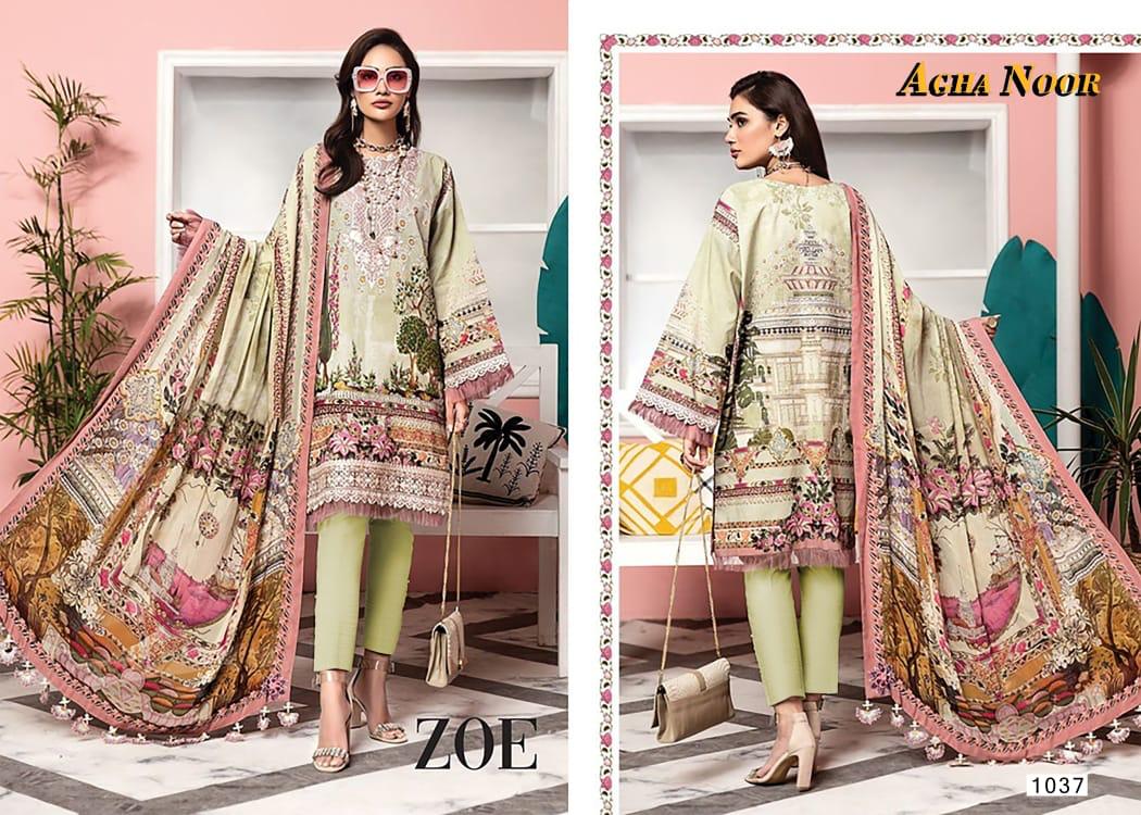 Agha  Noor Vol 3 Karachi Dress Materials