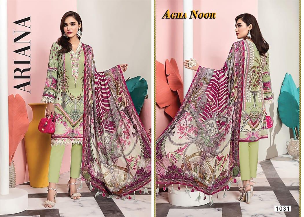 Agha  Noor Vol 3 Karachi Dress Materials