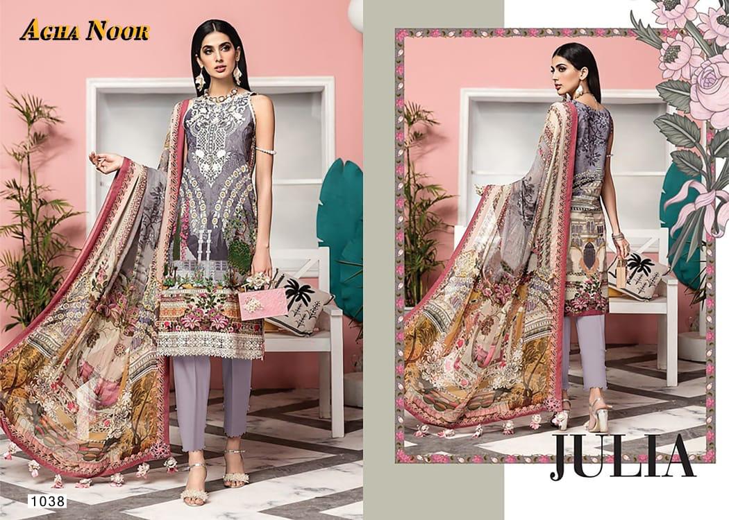 Agha  Noor Vol 3 Karachi Dress Materials