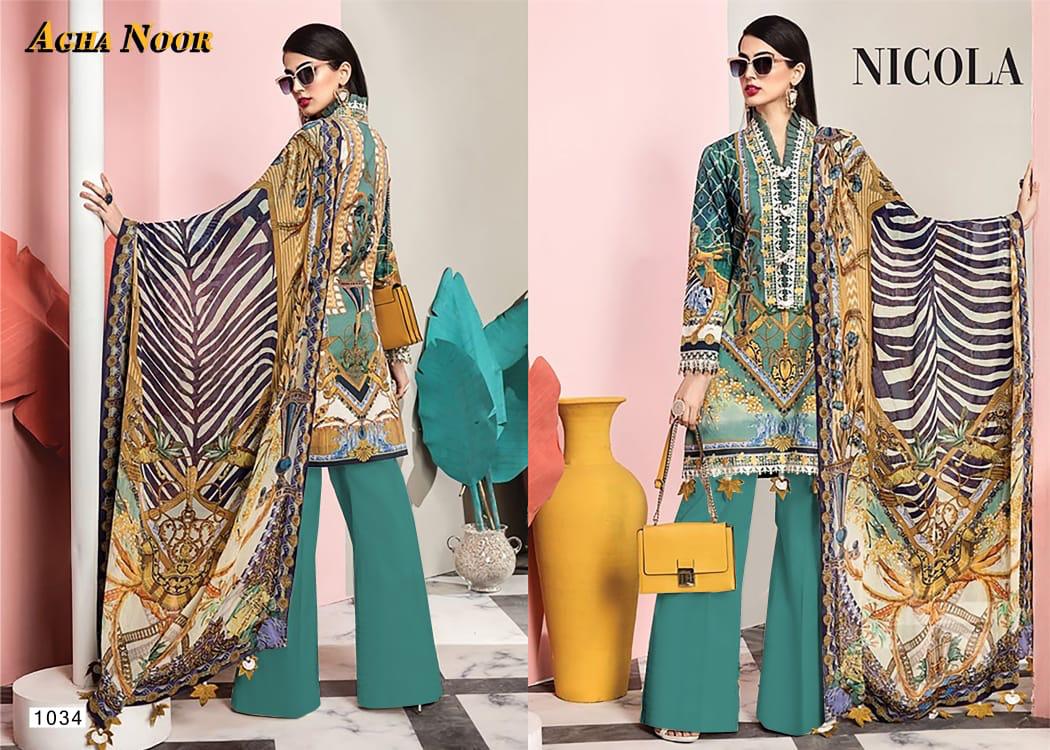 Agha  Noor Vol 3 Karachi Dress Materials