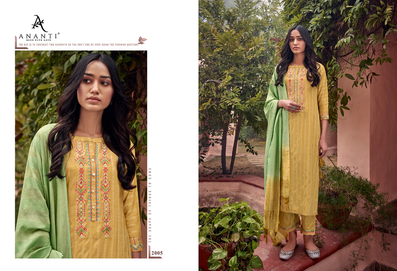 Ananti  Presents  Nishra Fancy  Readymade Collection