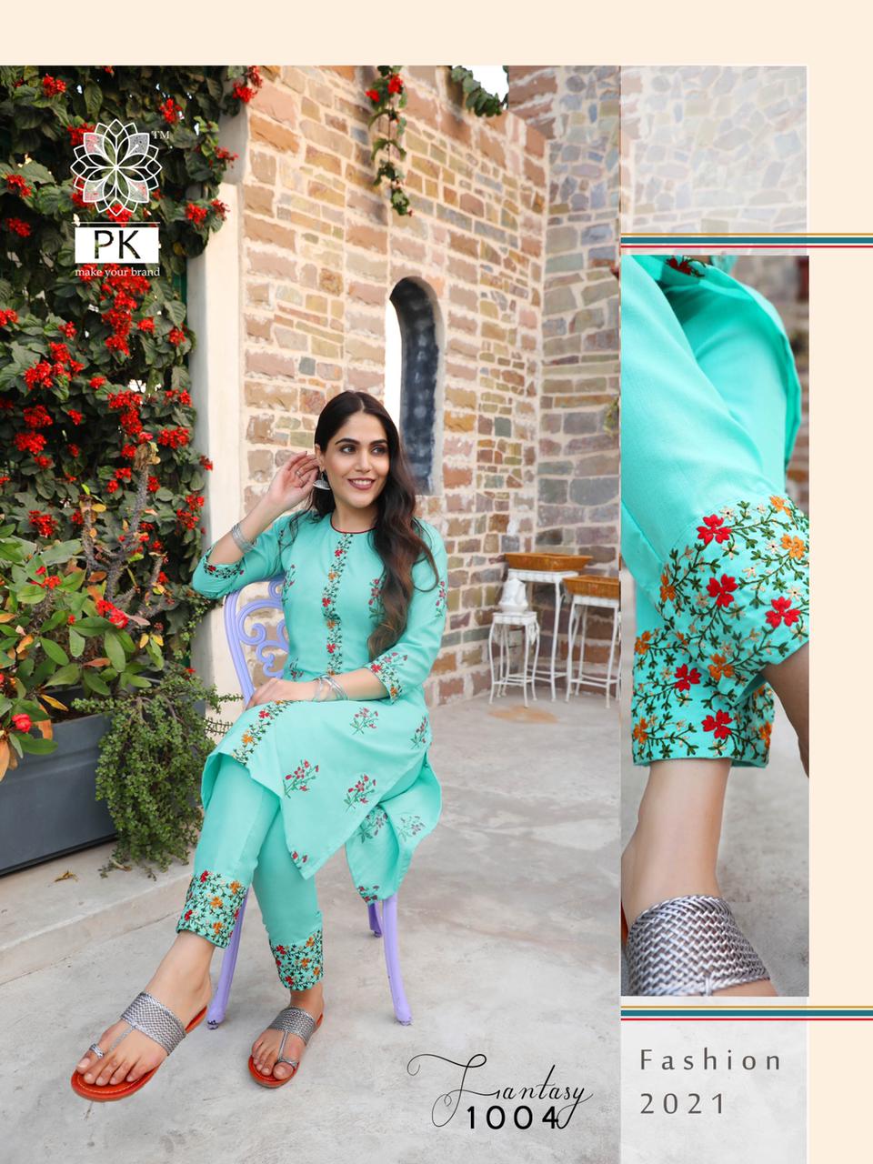 Aradhna Presents  Fashion Fantasy Vol  1 Kurti With Bottom Collection