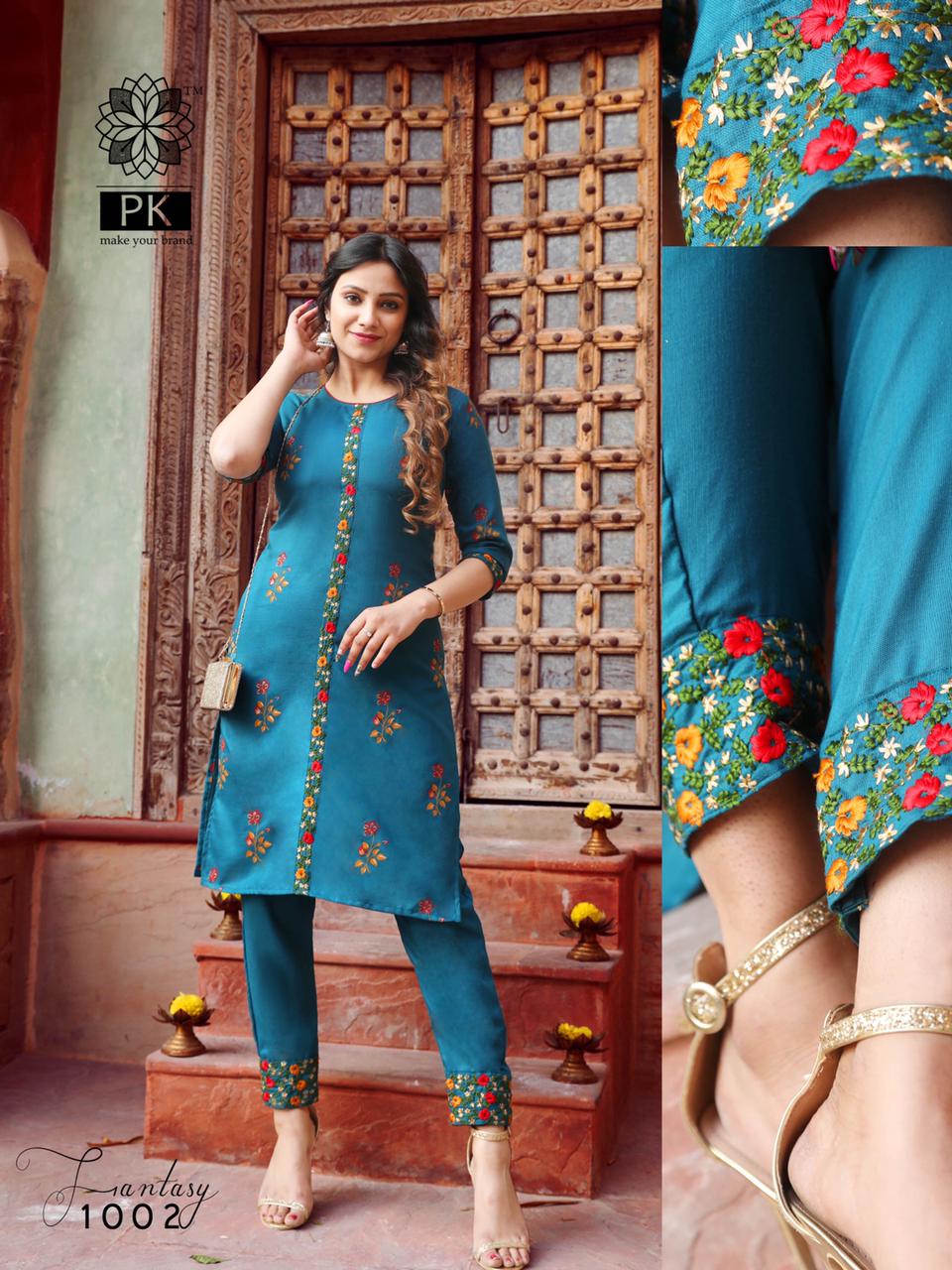 Aradhna Presents  Fashion Fantasy Vol  1 Kurti With Bottom Collection