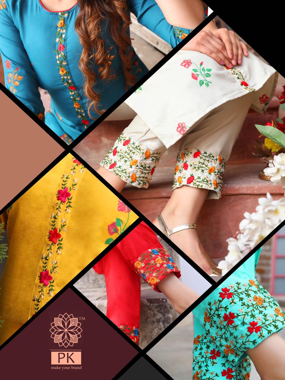Aradhna Presents  Fashion Fantasy Vol  1 Kurti With Bottom Collection
