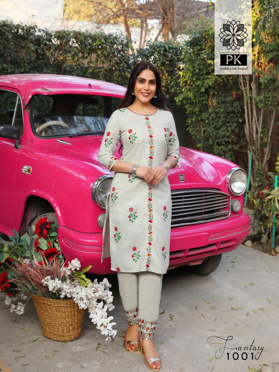 Aradhna Presents  Fashion Fantasy Vol  1 Kurti With Bottom Collection