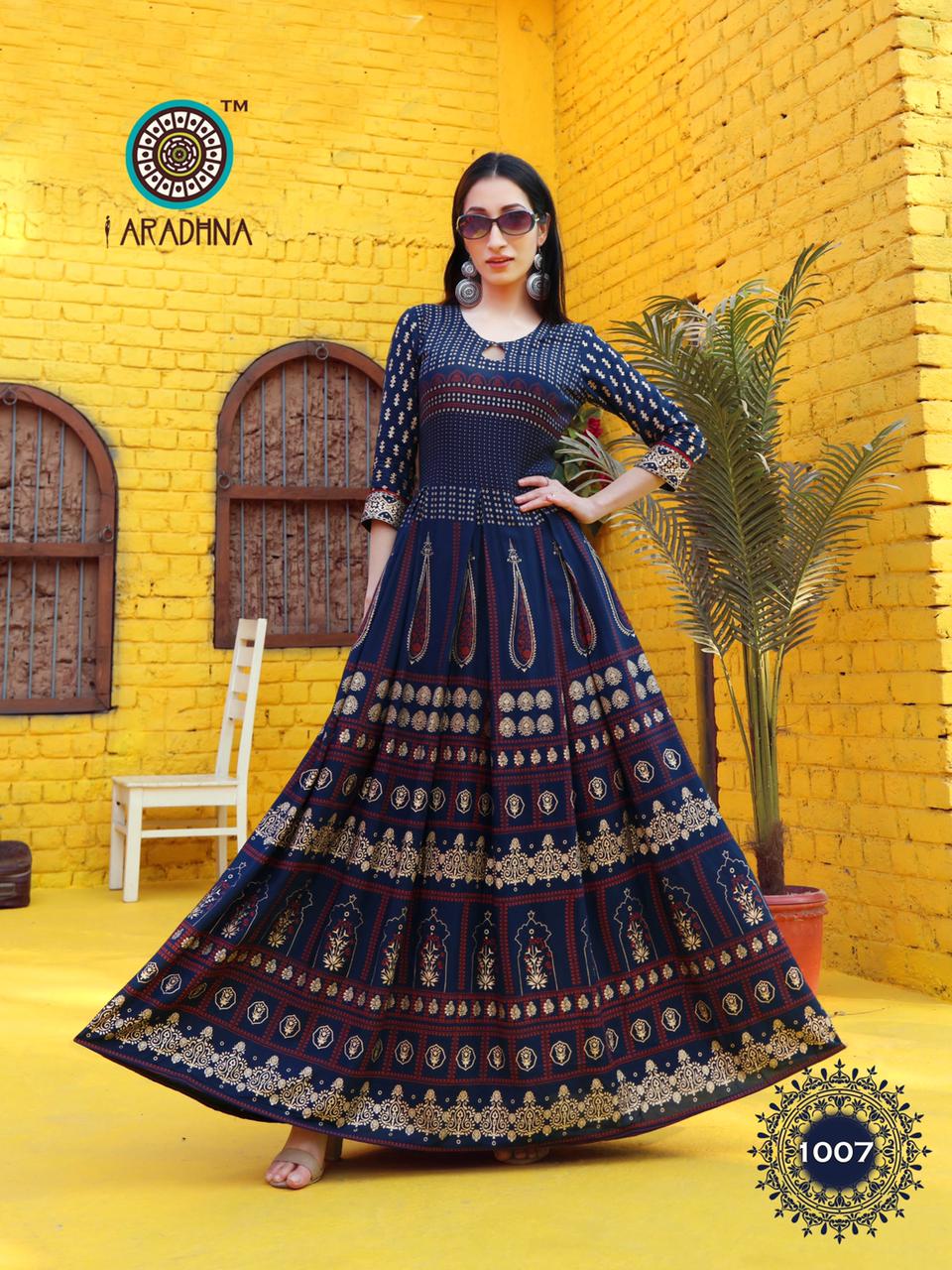Aradhna  Presents  Riwaaz  Vol  1 Ethnic Wear  Kurtis Collection