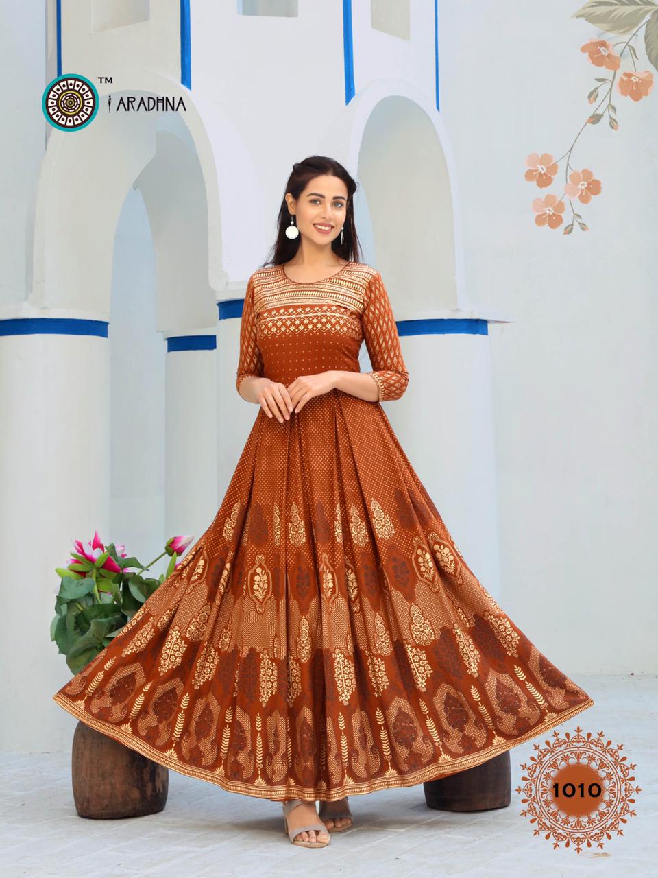 Aradhna  Presents  Riwaaz  Vol  1 Ethnic Wear  Kurtis Collection