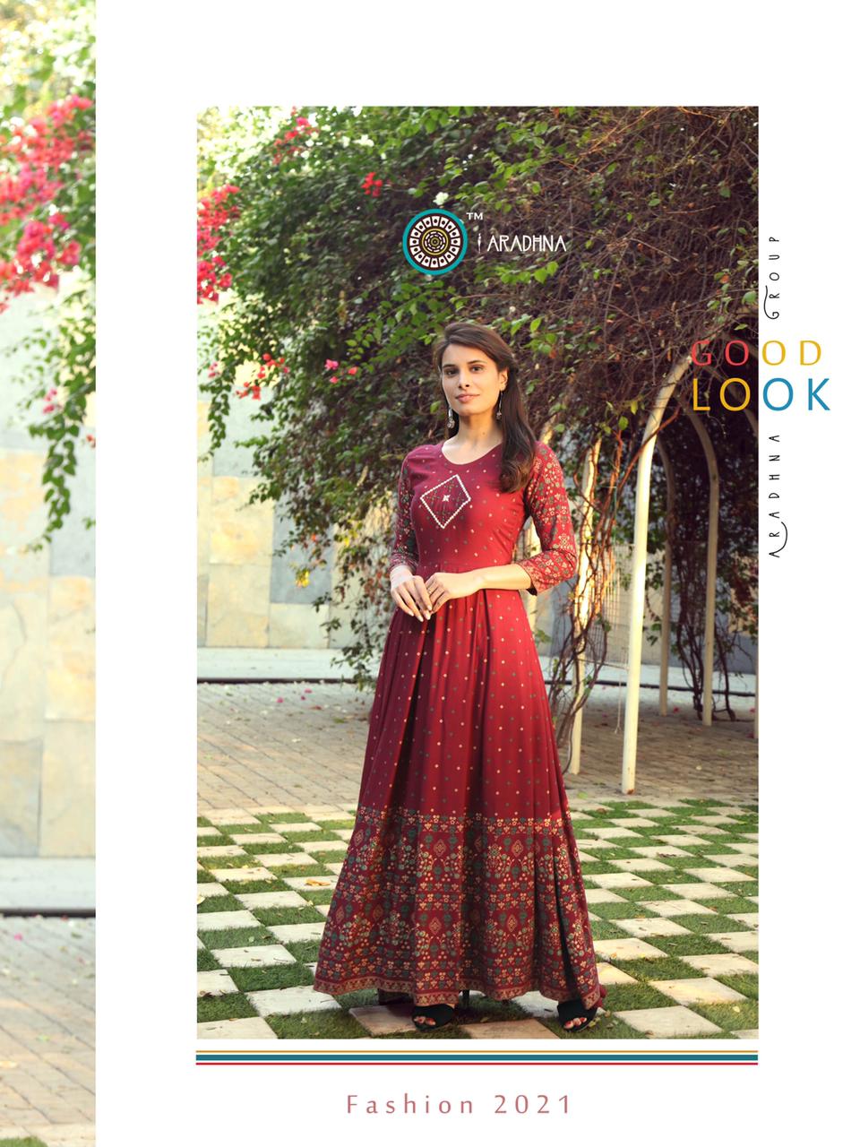 Aradhna  Presents  Riwaaz  Vol  1 Ethnic Wear  Kurtis Collection