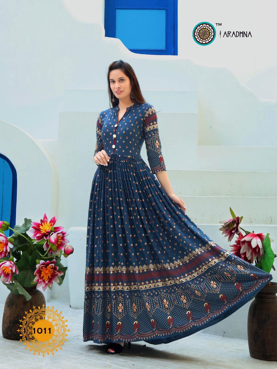 Aradhna  Presents  Riwaaz  Vol  1 Ethnic Wear  Kurtis Collection