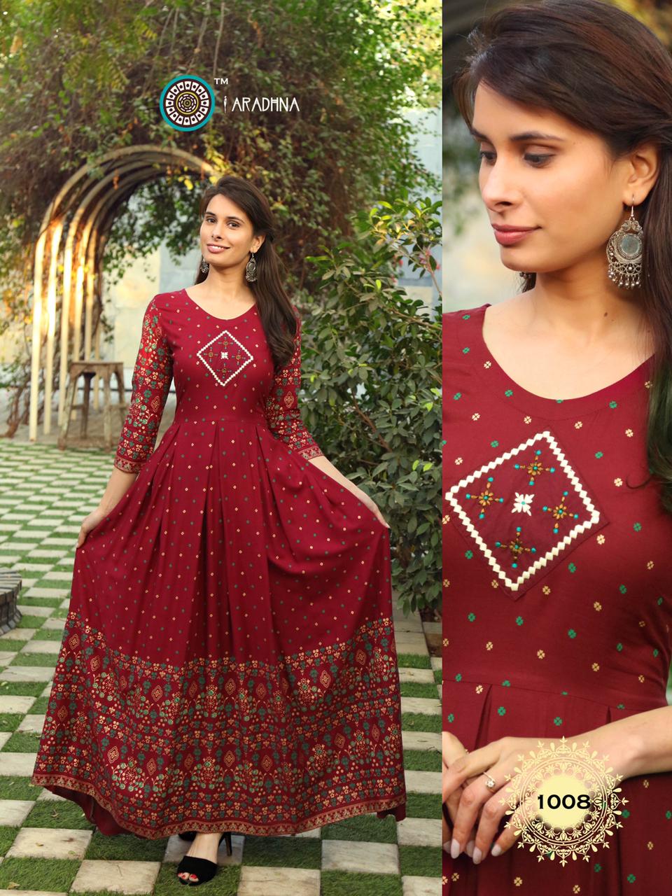 Aradhna  Presents  Riwaaz  Vol  1 Ethnic Wear  Kurtis Collection
