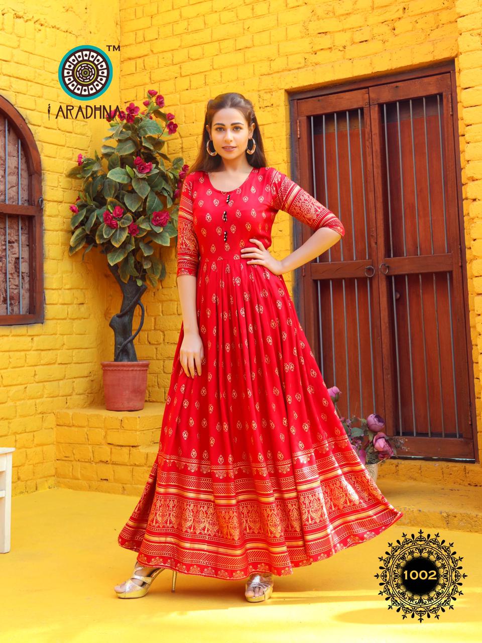Aradhna  Presents  Riwaaz  Vol  1 Ethnic Wear  Kurtis Collection