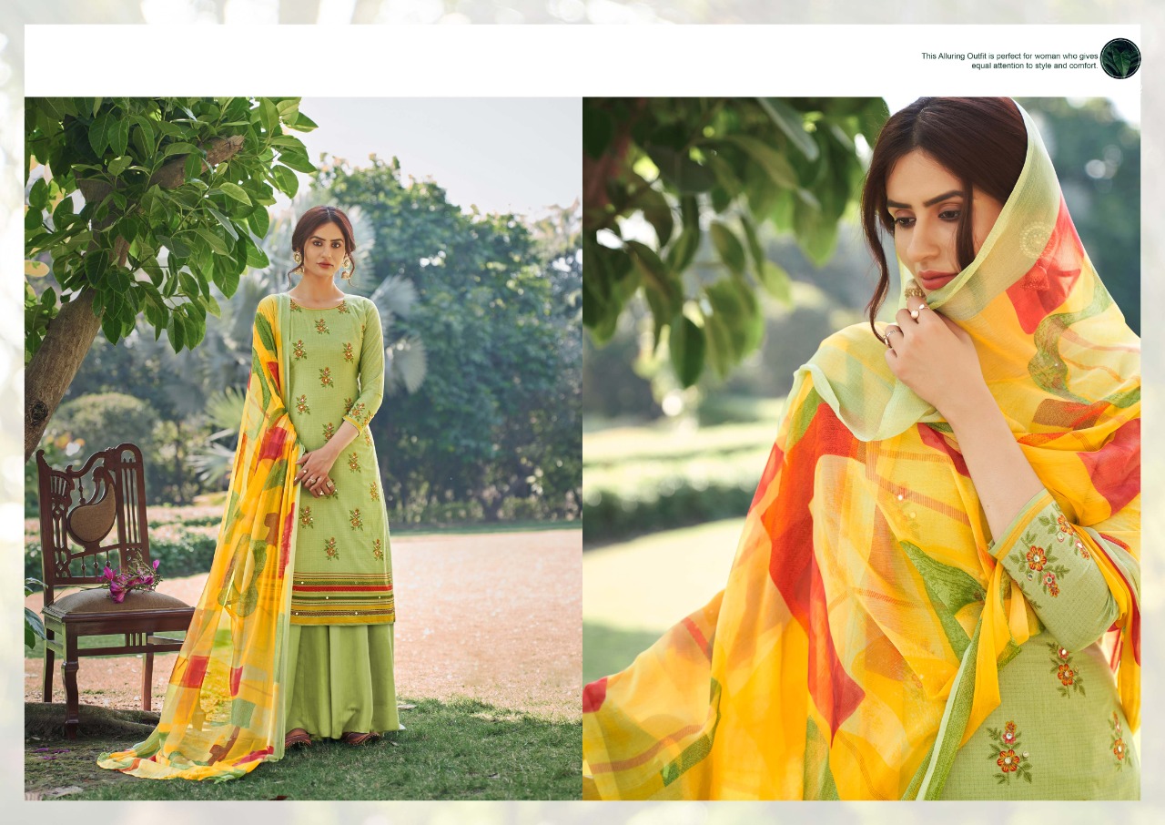 Belliza Presents  Amogh  Designer Dress Material