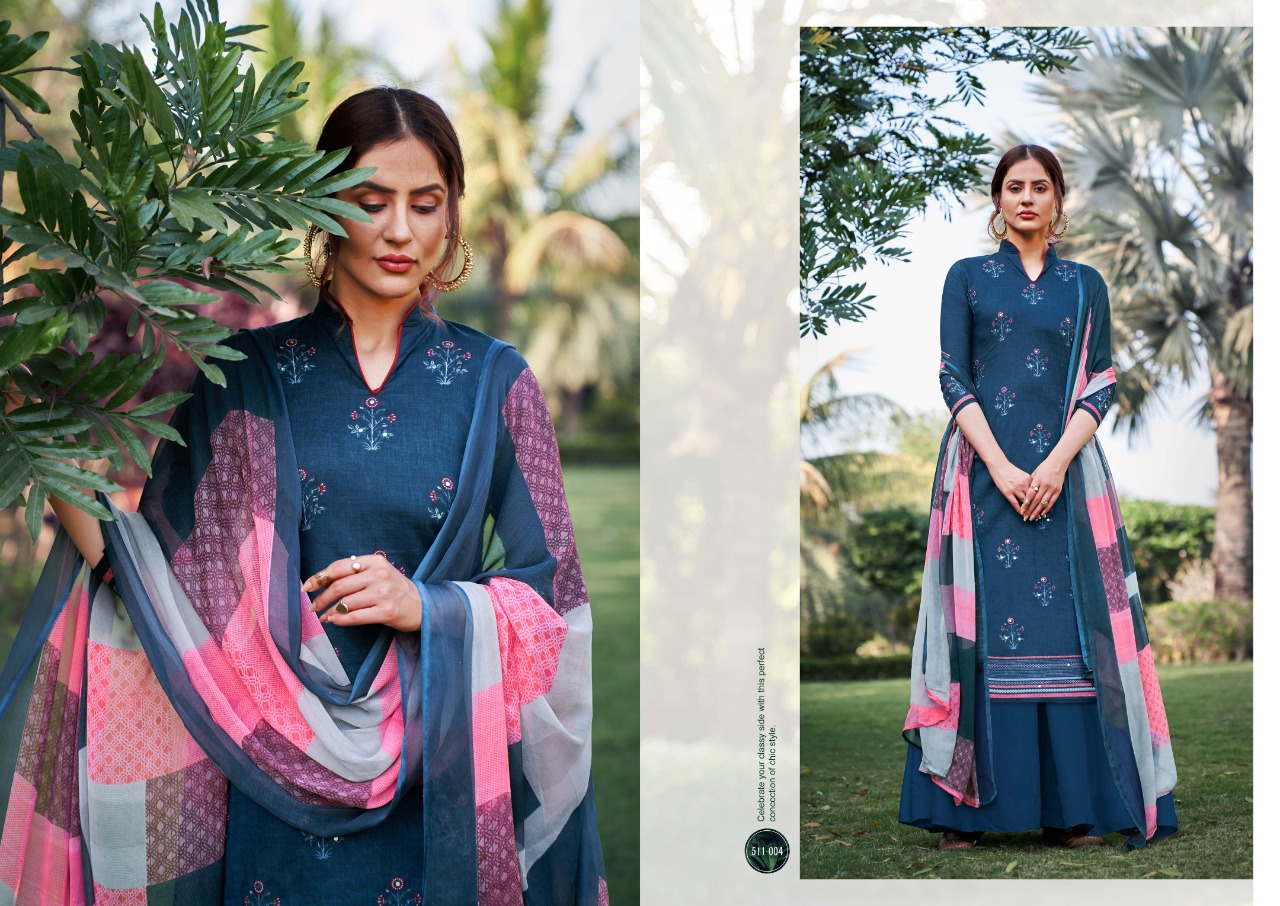 Belliza Presents  Amogh  Designer Dress Material