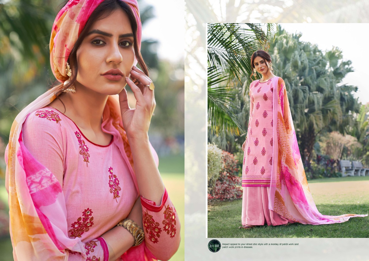 Belliza Presents  Amogh  Designer Dress Material