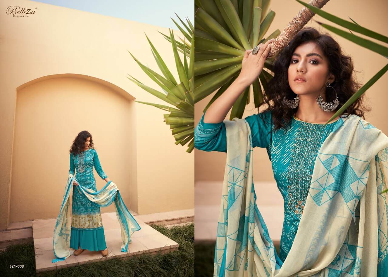 Belliza  Presents  Bliss Designer Dress Material