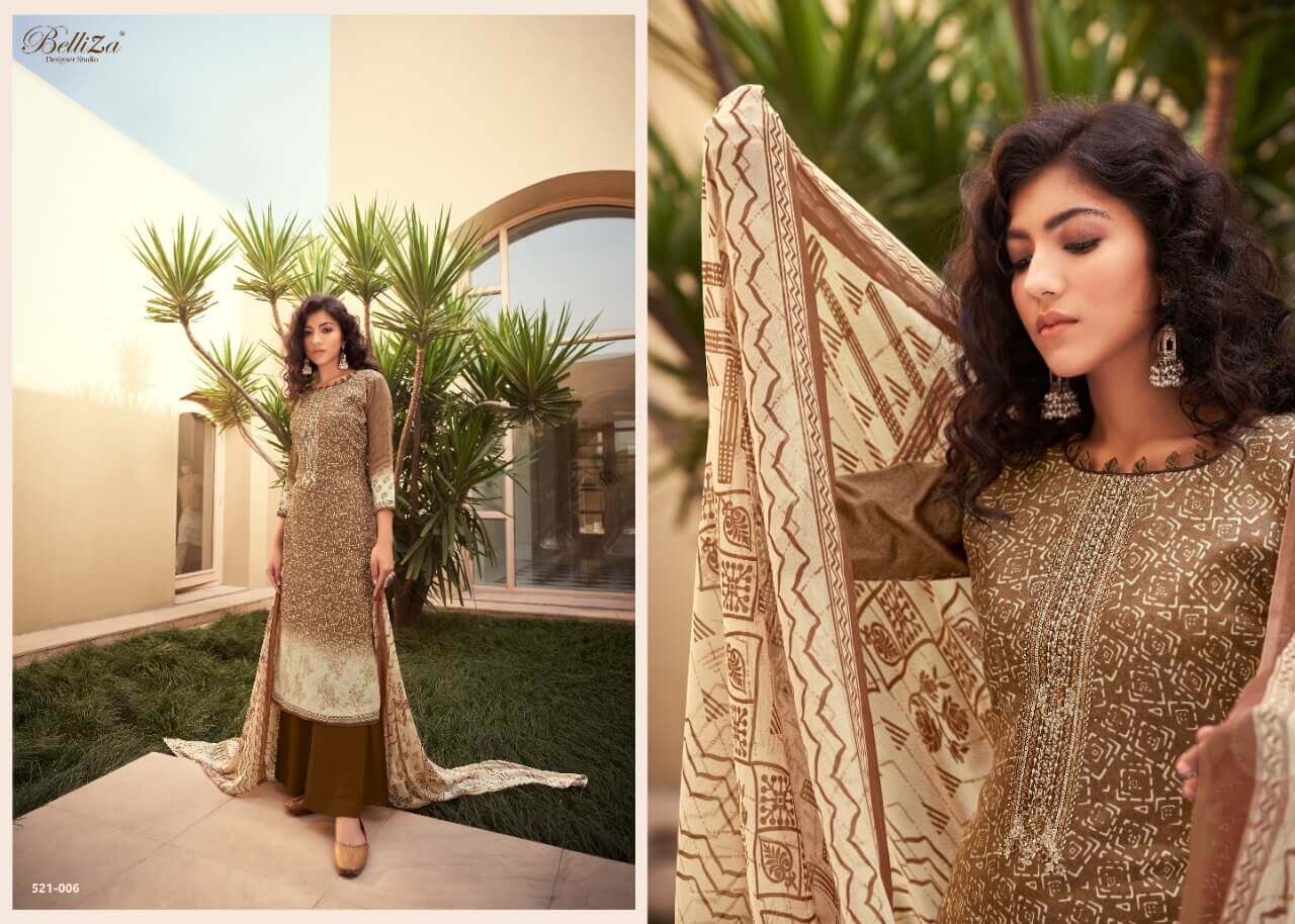 Belliza  Presents  Bliss Designer Dress Material