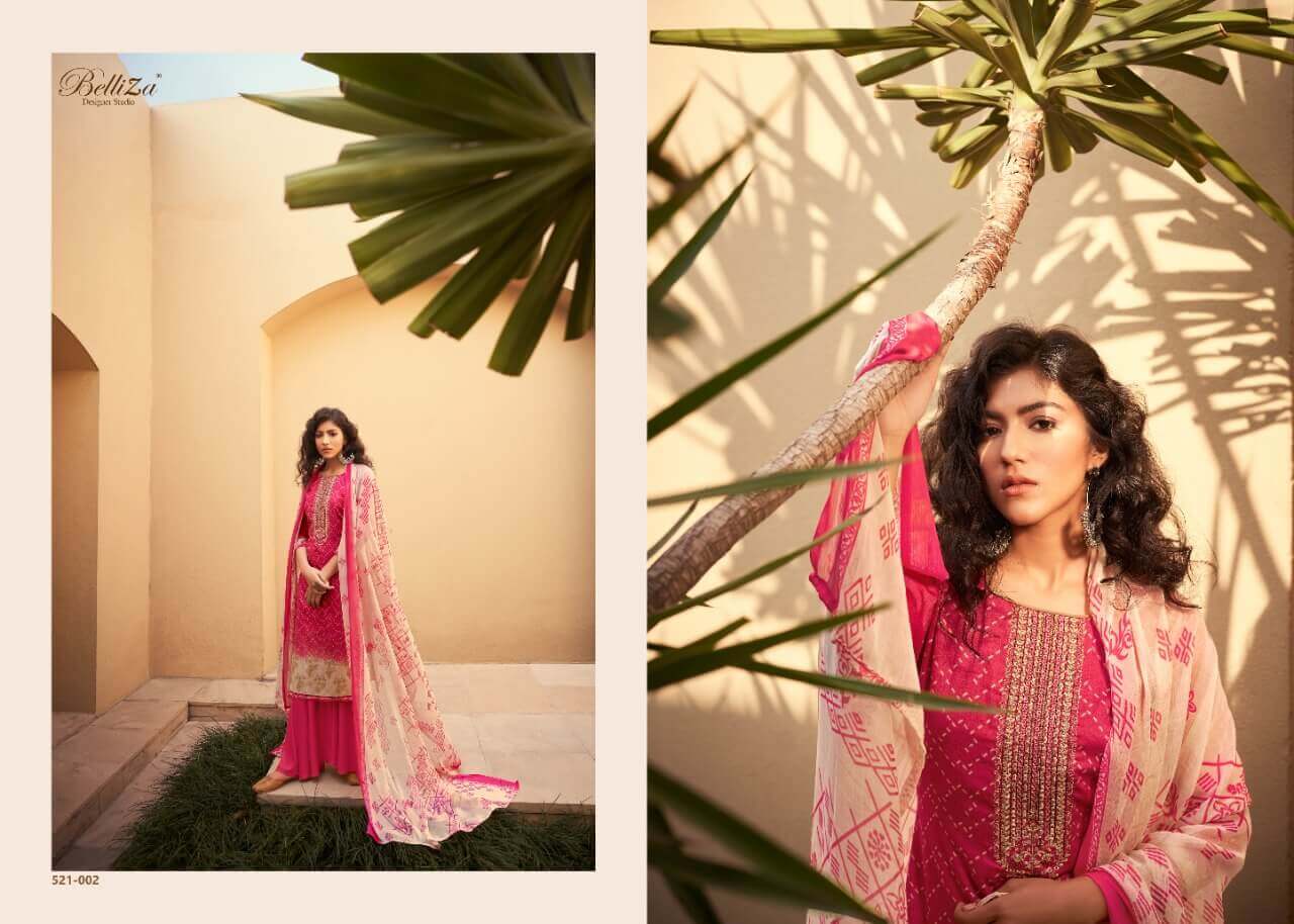 Belliza  Presents  Bliss Designer Dress Material