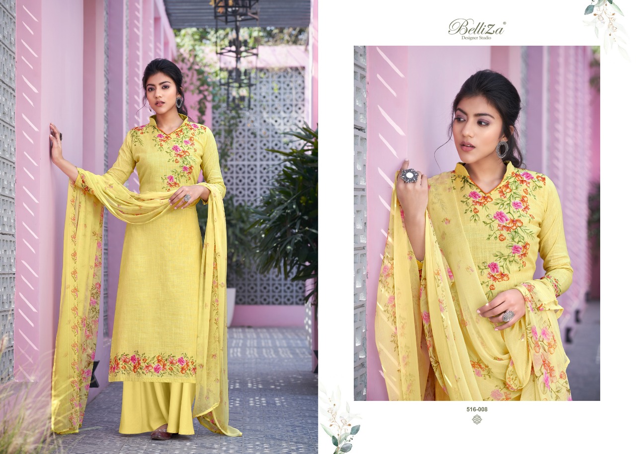 Belliza Presents Helix  Designer Dress Material