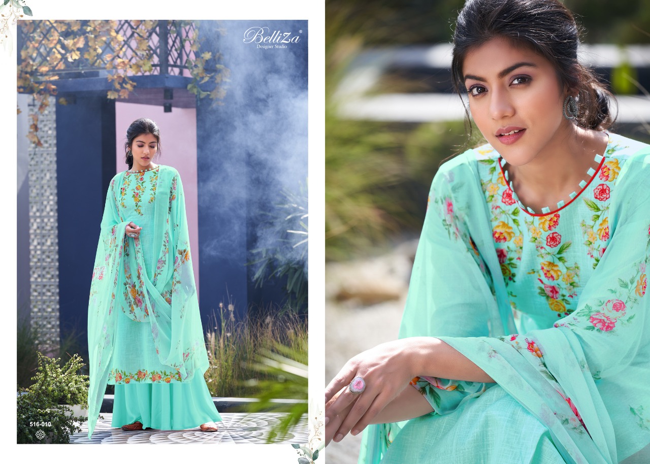 Belliza Presents Helix  Designer Dress Material