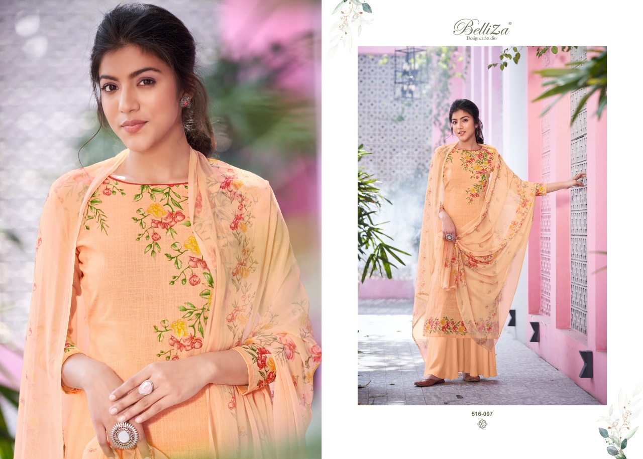 Belliza Presents Helix  Designer Dress Material