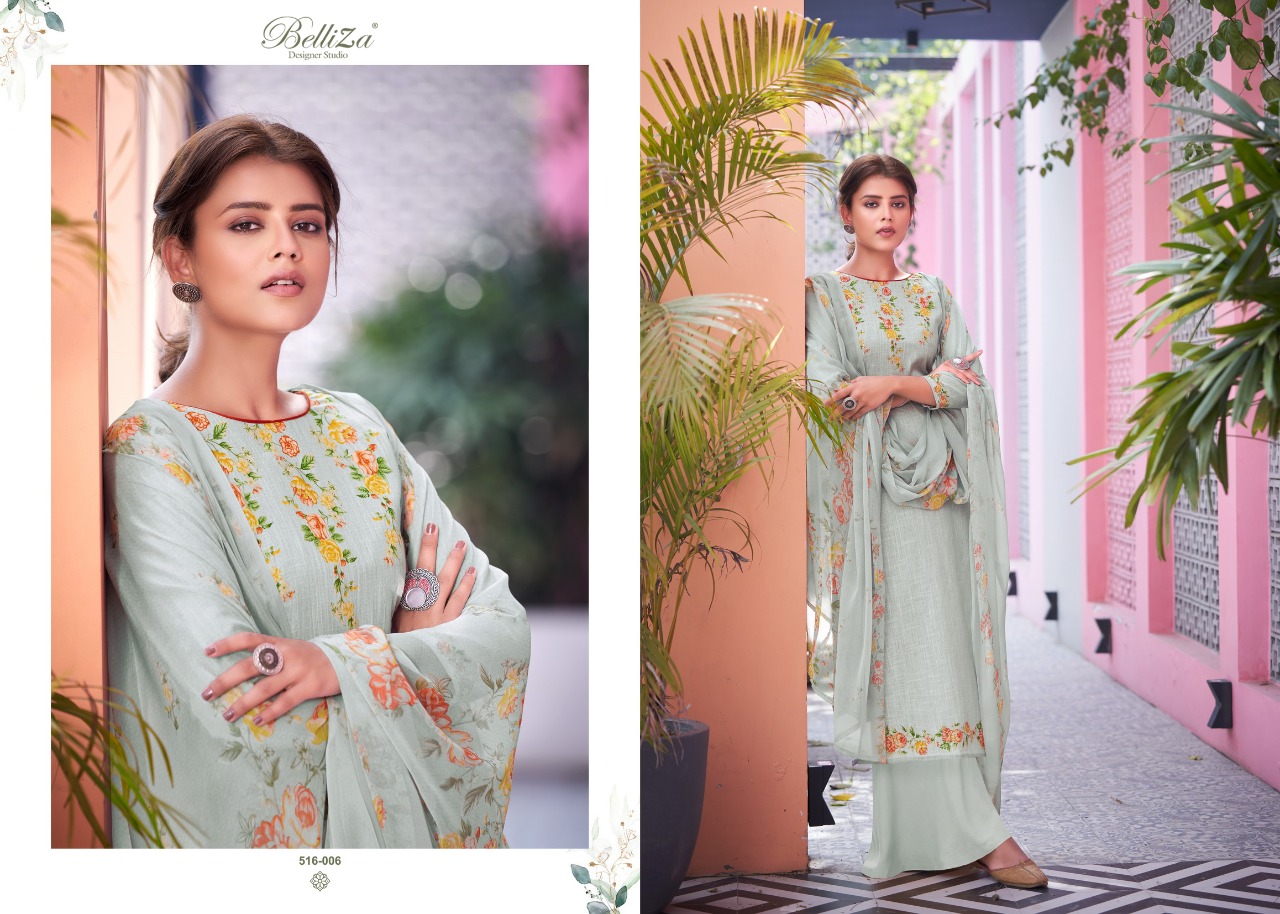 Belliza Presents Helix  Designer Dress Material