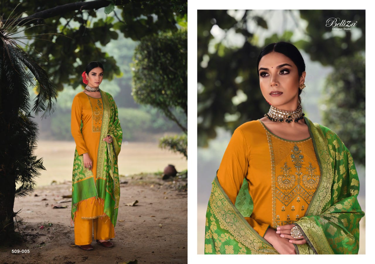 Belliza Presents  Shubharambh  Vol 2 Designer Dress Material