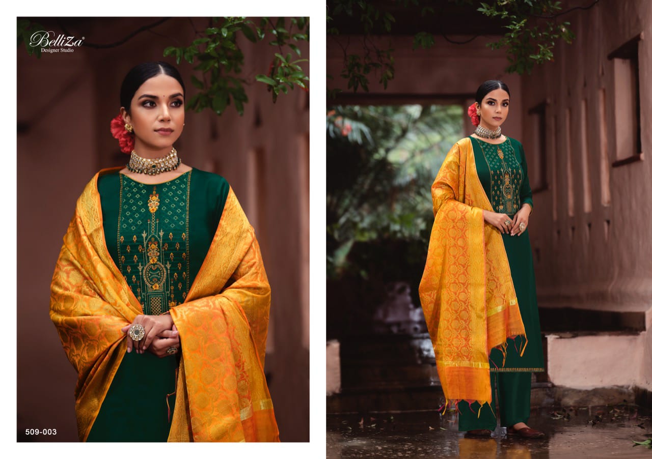 Belliza Presents  Shubharambh  Vol 2 Designer Dress Material
