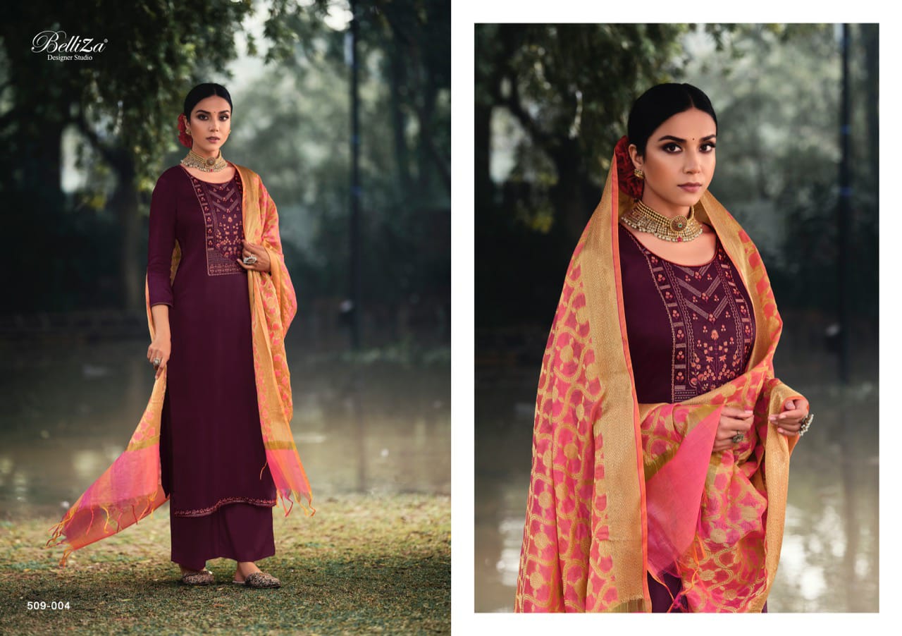 Belliza Presents  Shubharambh  Vol 2 Designer Dress Material