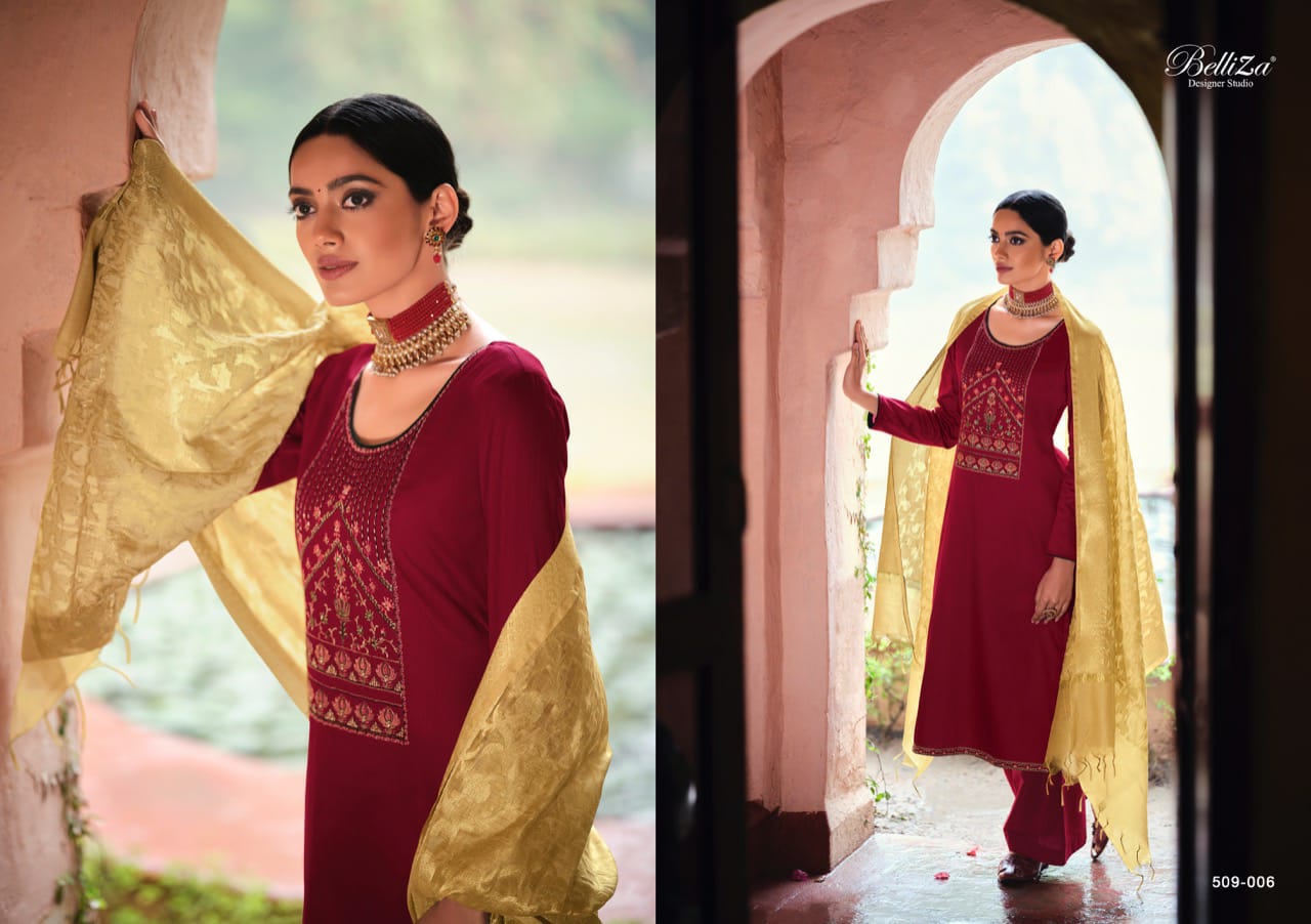 Belliza Presents  Shubharambh  Vol 2 Designer Dress Material