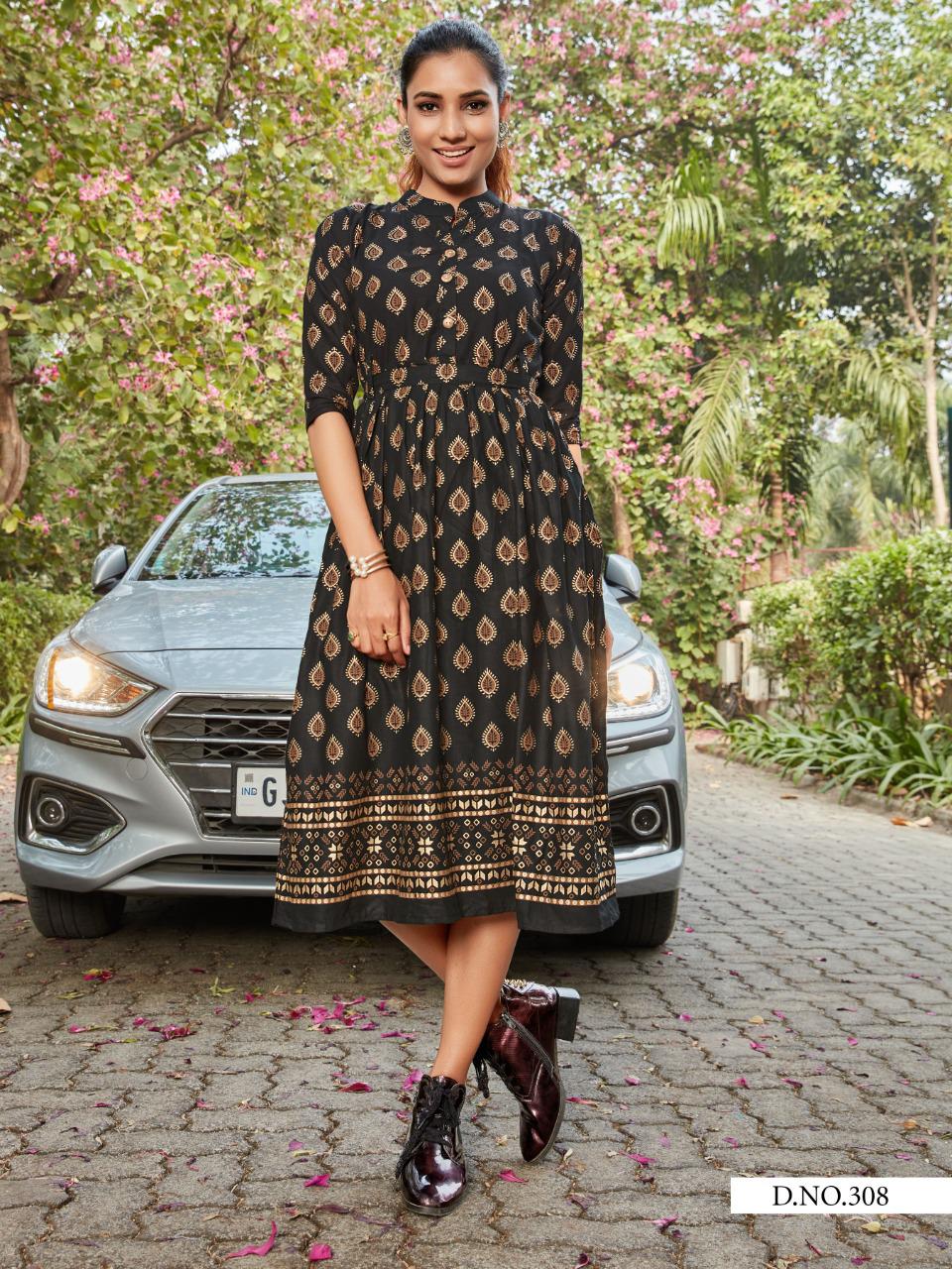 Blue Hills  Presents  Style Out  Vol  3 Ethnic Wear Long Kurtis Collection