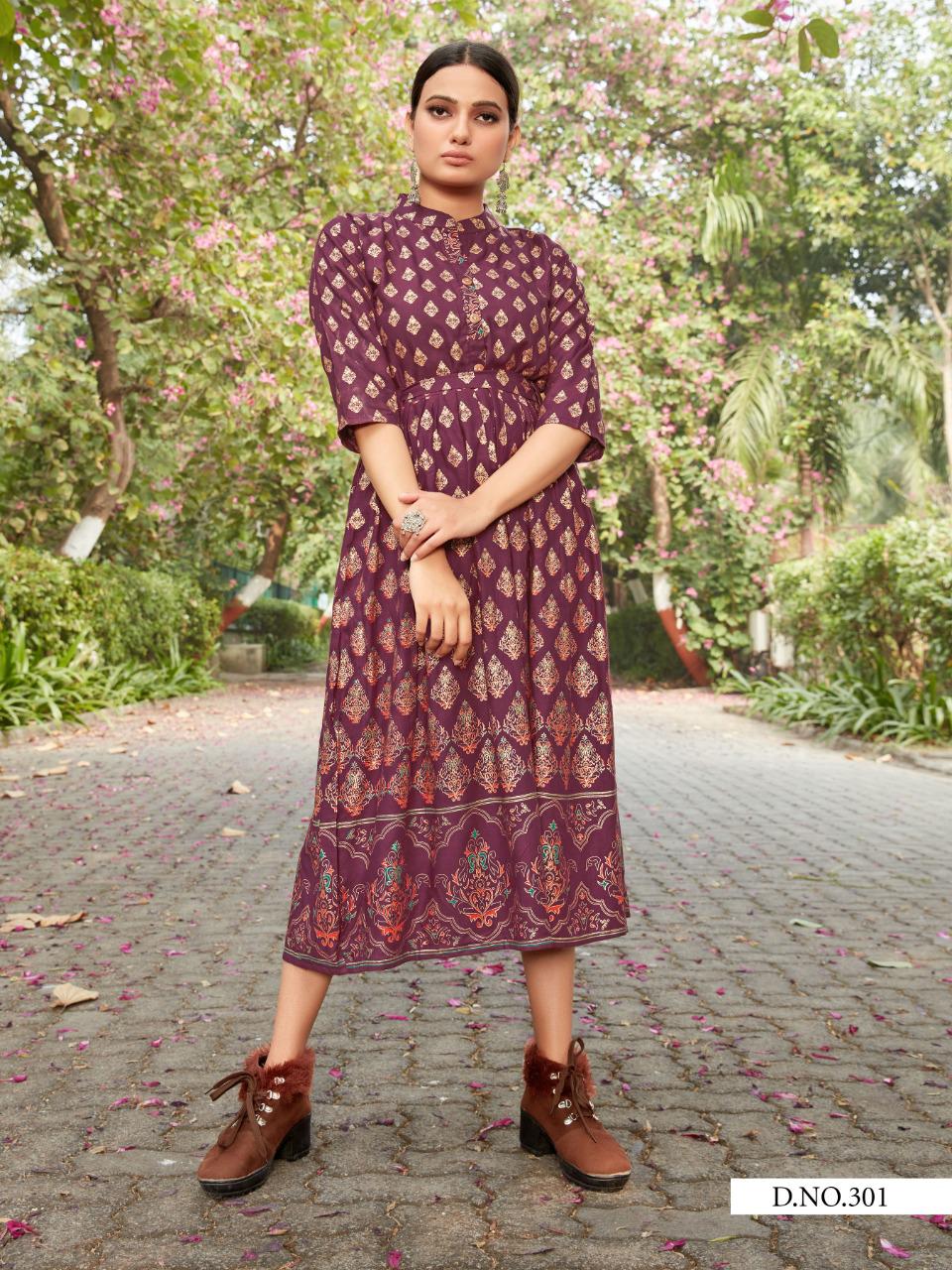 Blue Hills  Presents  Style Out  Vol  3 Ethnic Wear Long Kurtis Collection