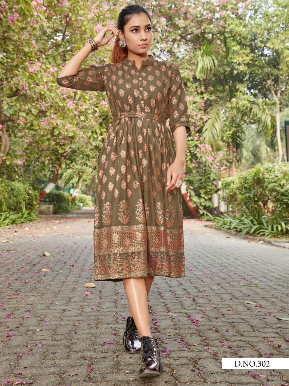 Blue Hills  Presents  Style Out  Vol  3 Ethnic Wear Long Kurtis Collection