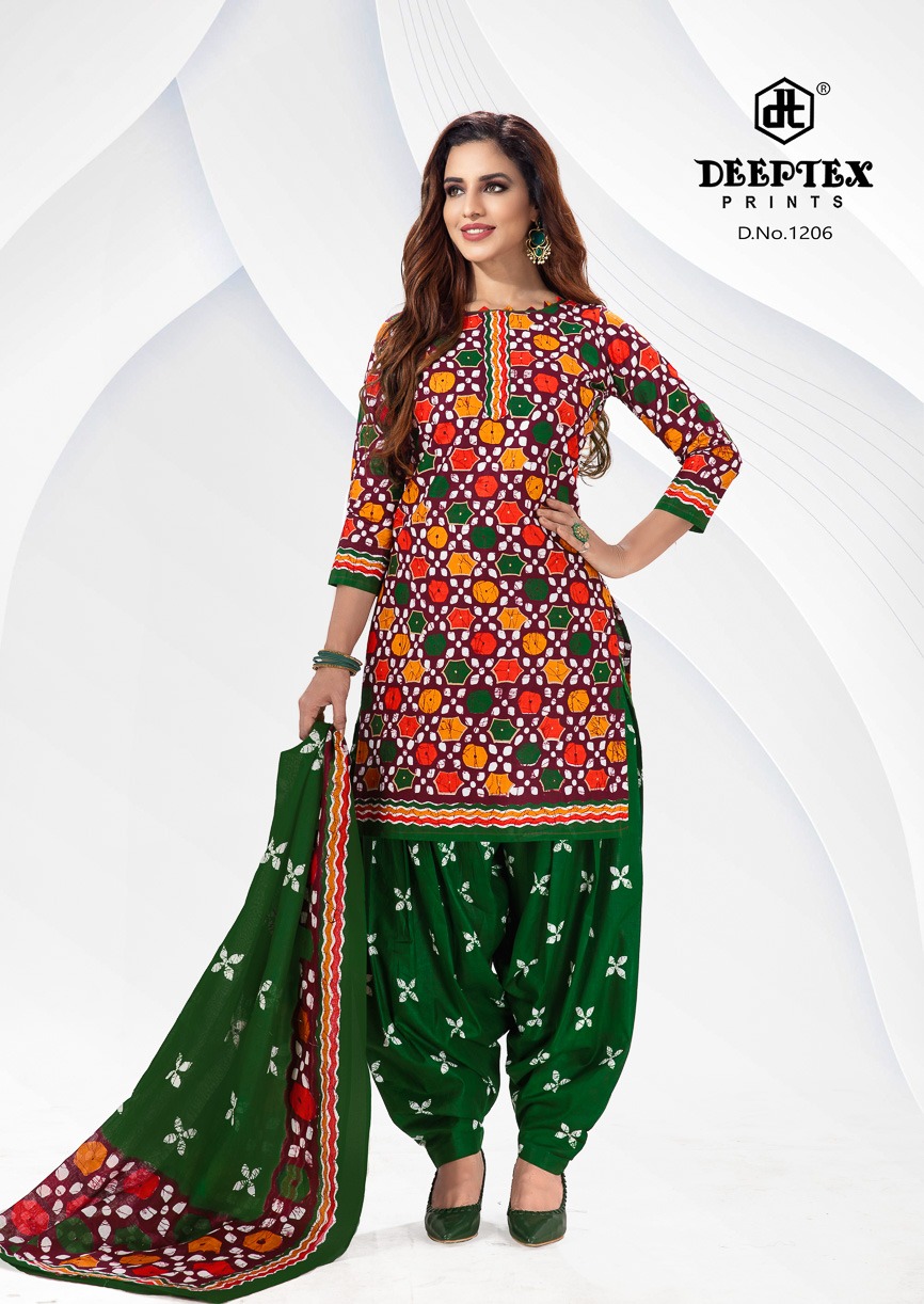 Deeptex Presents Batik Plus Vol  12 Regular Wear Printed Cotton Collection