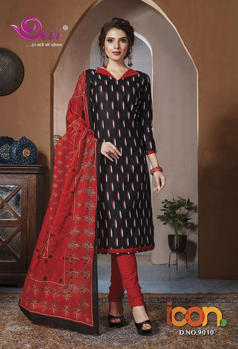 Devi Presents  Icon Vol 9 Casual Wear Dress Materials
