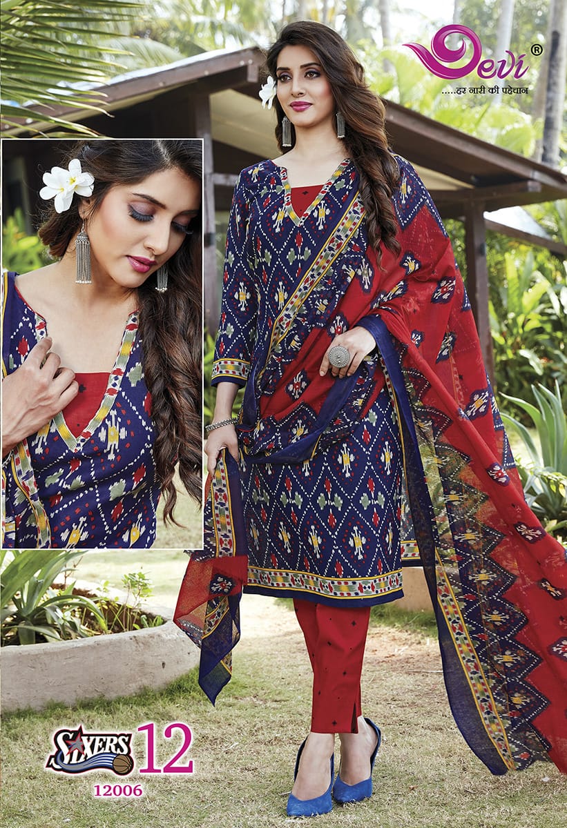 Devi  Presents Sixers Vol  12 Regular Wear Printed Collection